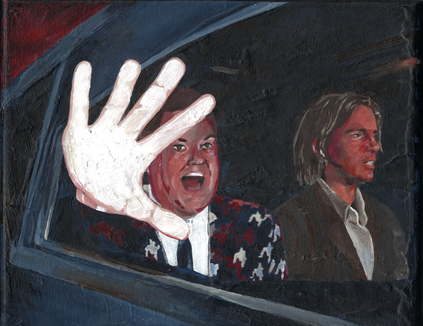 ross mathews + eileen myles paparazzi t-shirt